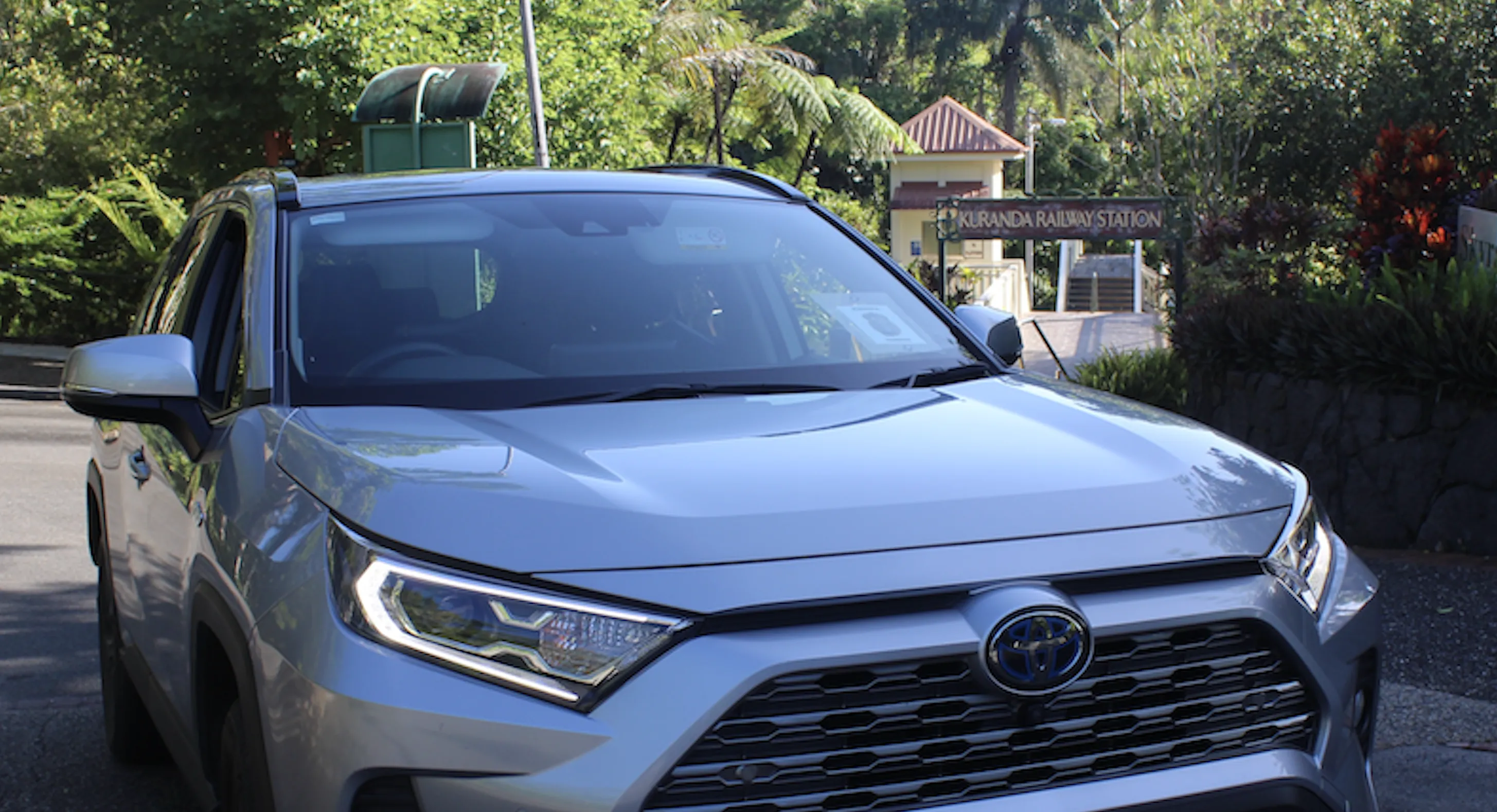 Kuranda Transfers Car at Railway Station